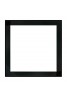 Κορνίζα ξύλινη 1,7 εκ. λοξό κουτί γυαλιστερό μαύρο 040-930-045